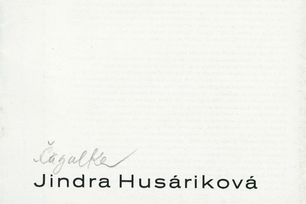 Jindra Husáriková – obrazy